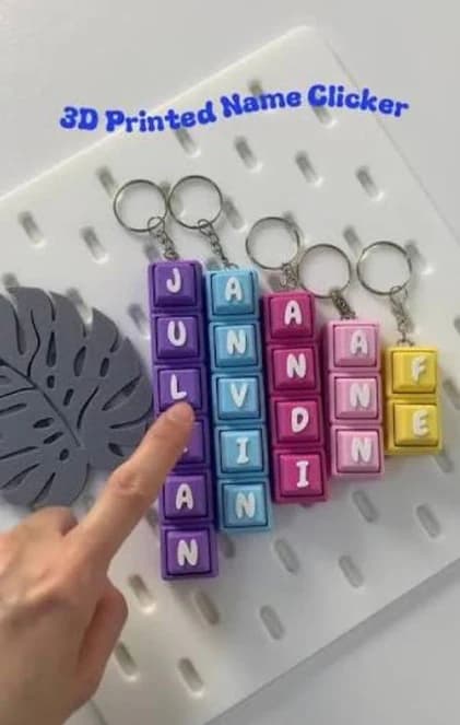 Clicker Keychains