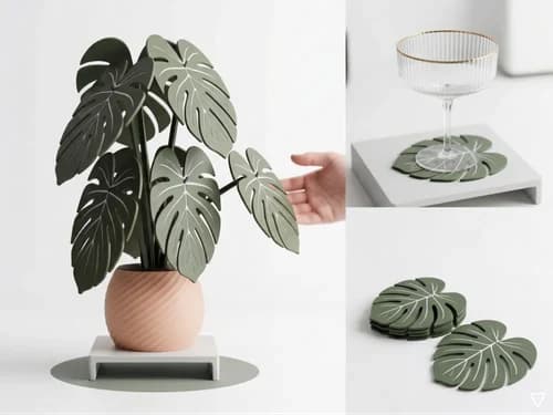 Magnetic Plant Coaster
